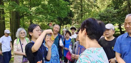 传播植物科学，讲述悠久园史 庐山植物园每日坚持开展公益讲解活动